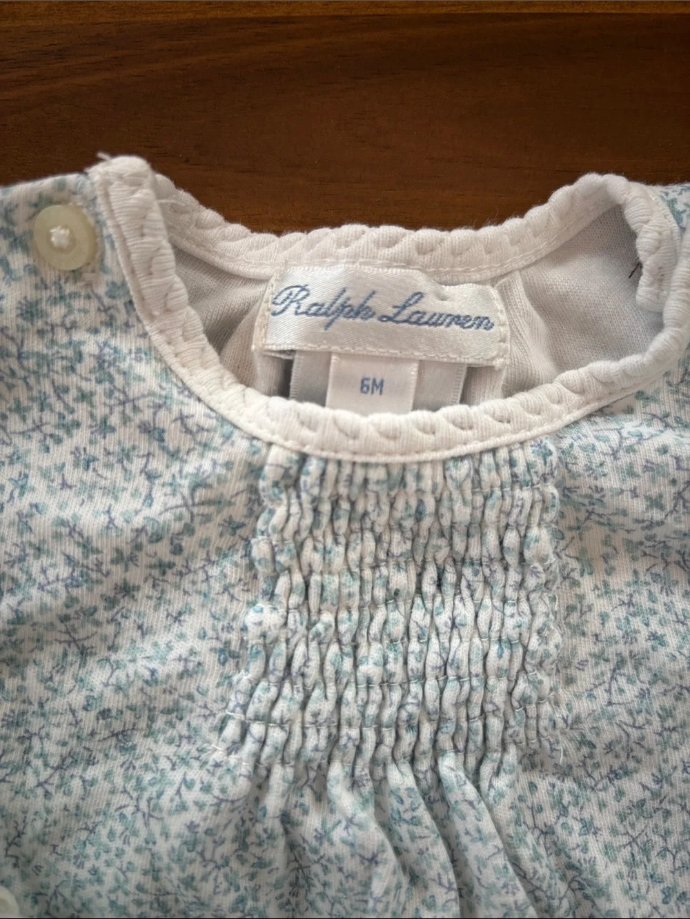 Ralph Lauren Baby Blue Mixed Romper & Dress Set